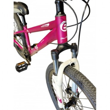 Energy Enigma Disc 24" Alloy Girl Artistic Magenta 'n' White Matt