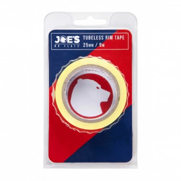 Ταινία 9m x 25 mm Joe's Tubeless Yellow Rim Tape 