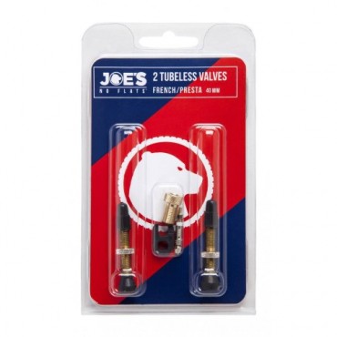 Βαλβίδες Joe's Tubeless French/Presta Valve 